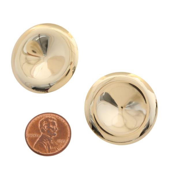 SODAJO ROUND GOLD FILLED EARRING