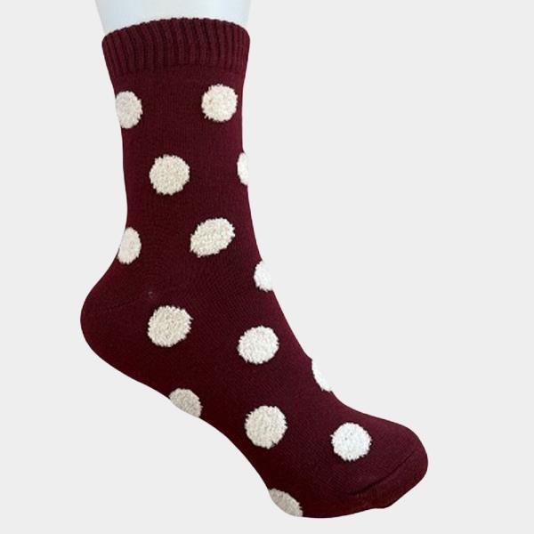 POLKA DOT ANKLE SOCKS