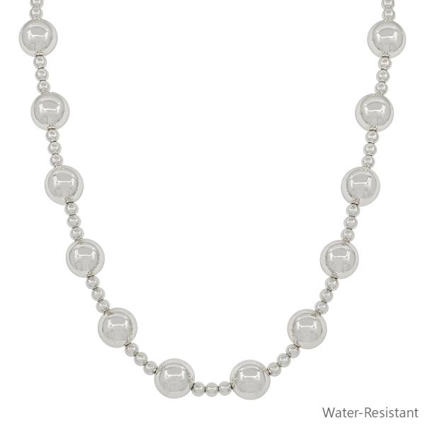 CCB BALL BEAD NECKLACE