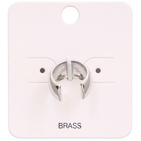 WIDE METAL EAR CUFF