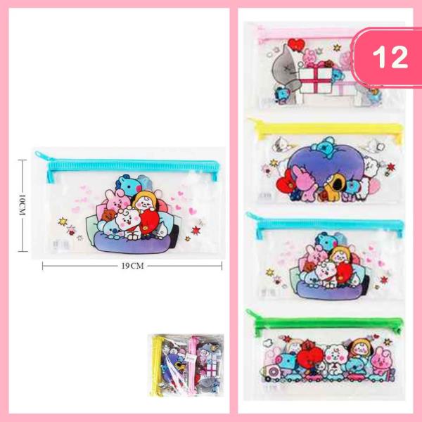 ANIMAL PENCIL POUCH (12 UNITS)