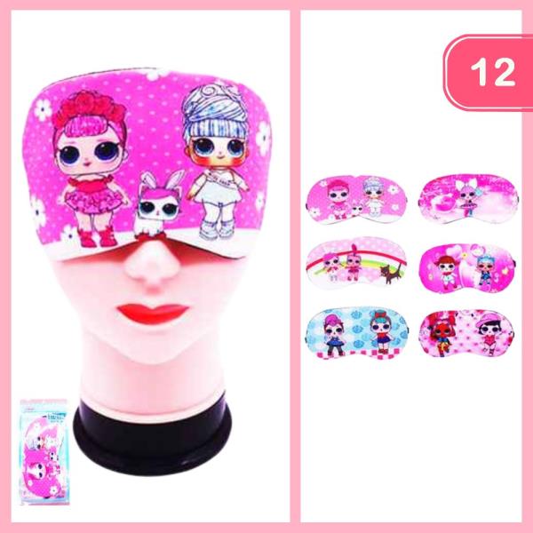 DOLLS EYE SLEEPING  MASK (12 UNITS)