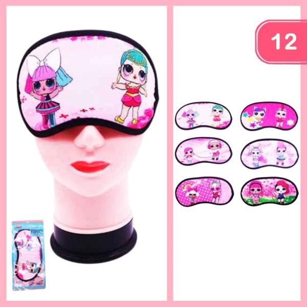 DOLLS EYE SLEEPING  MASK (12 UNITS)