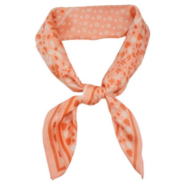 POLKA DOT FLORAL FLOWER PAISLEY BORDER PRINT SCARF
