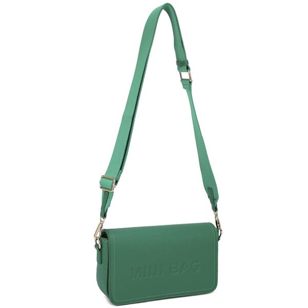 MINI BAG TEXTURED SHOULDER CROSSBODY BAG