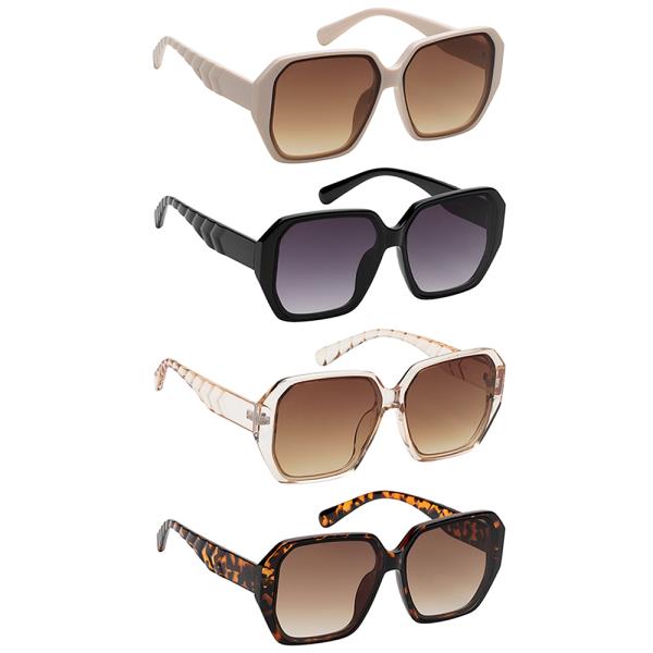 SQUARE CHIC SUNGLASSES 1DZ
