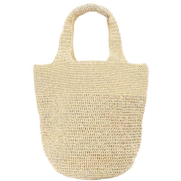HANDMADE STRAW TOTE BAG