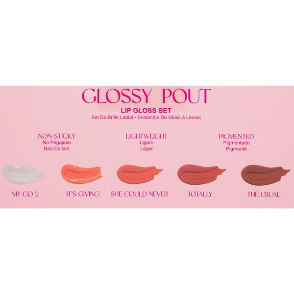 BEAUTY CREATIONS GLOSSY POUT LIP GLOSS SET