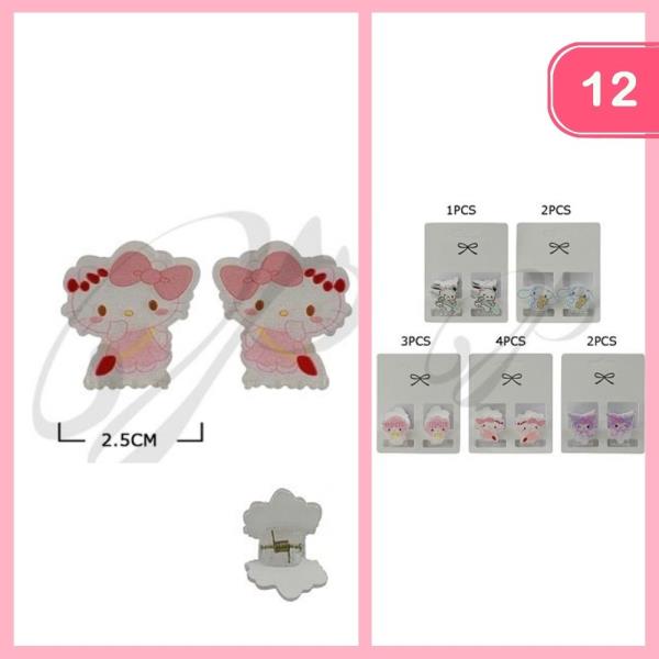 CAT HAIR CLAW CLIP (12 UNITS)
