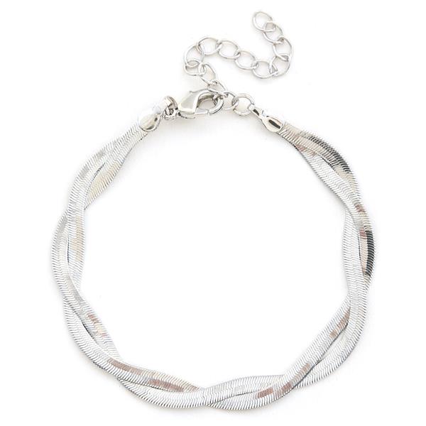 TWIST METAL CHAIN BRACELET