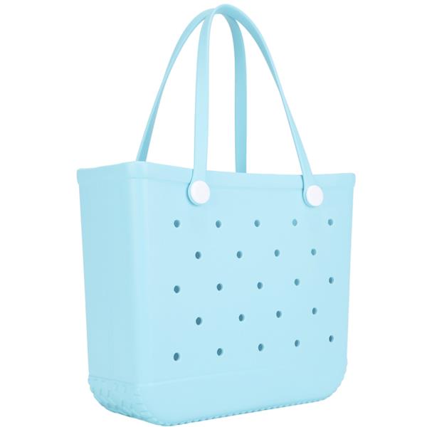RUBBER BEACH WATERPROOF TOTE BAG
