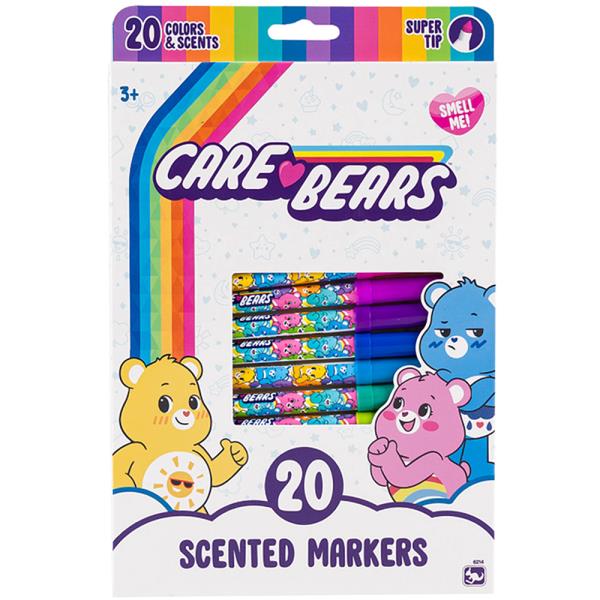 CAREBEARS SCENTED 20PC MARKERS