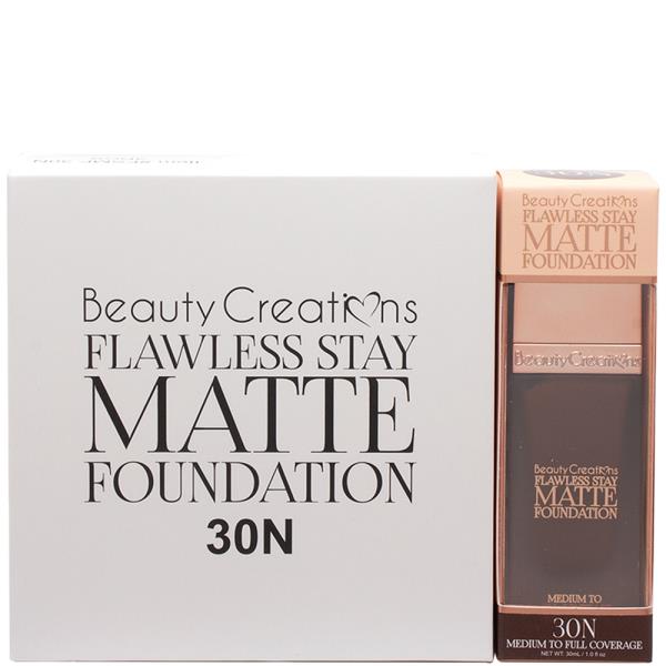 BEAUTY CREATIONS FLAWLESS STAY MATTE FOUNDATION (3 UNITS)