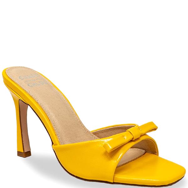 OPEN SLIDE BOW POINTY HIGH HEEL 12 PAIRS