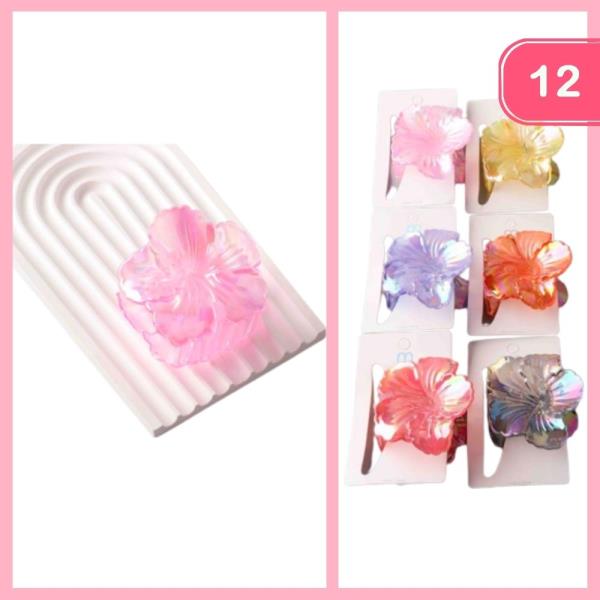 AB HIBISCUS CLAW CLIP (12 UNITS)