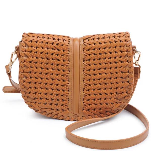 STYLISH BRAIDED DESIGN CECILLIA CROSSBODY BAG