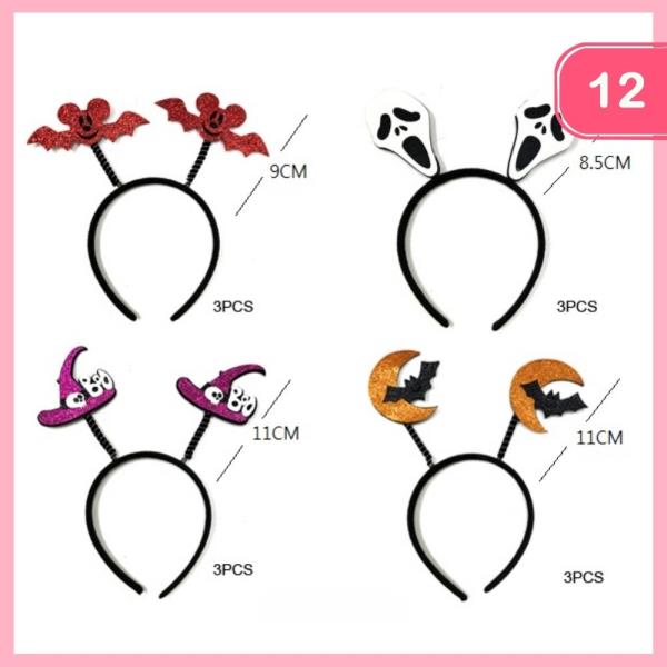 HALLOWEEN HEADBAND (12 UNITS)