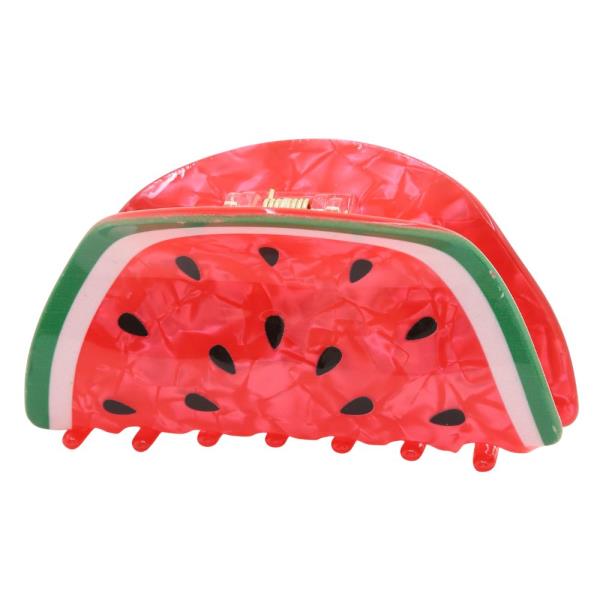 WATERMELON CLAW HAIR CLIP