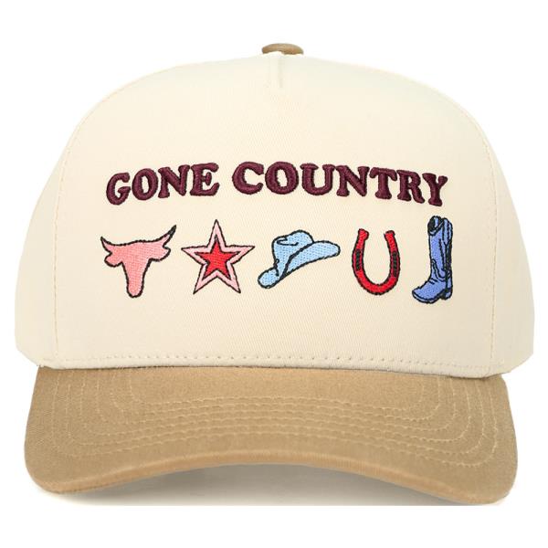 CC GONE COUNTRY TRUCKER CAP