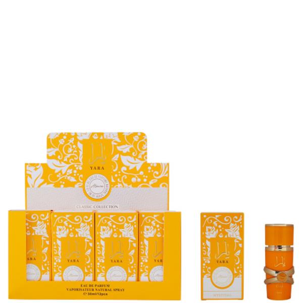 YARA PERFUME COLLECTION VAPORISATEUR NATURAL SPRAY (12 UNITS)