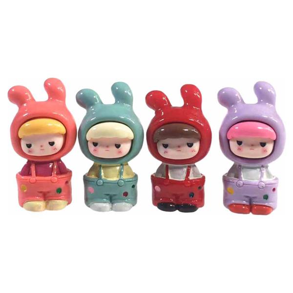 CUTE DESKTOP FIGURINES 4 PC SET