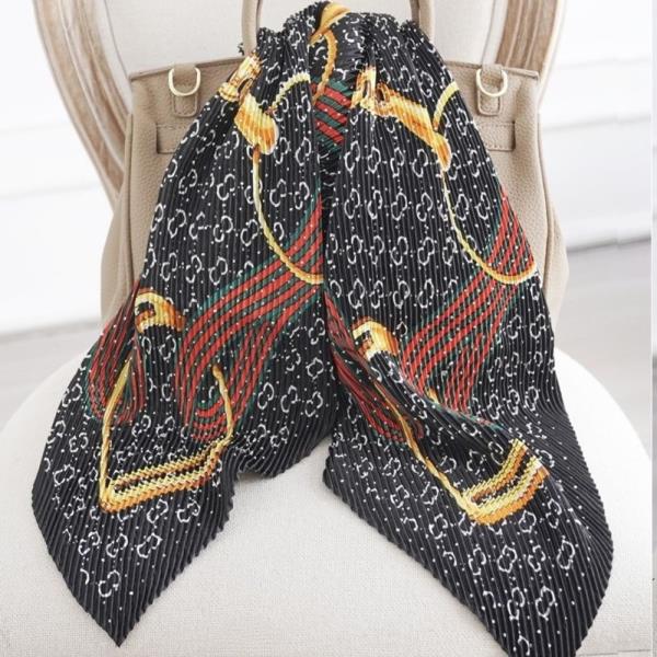 FALK SILK BANDANA NECK SCARF