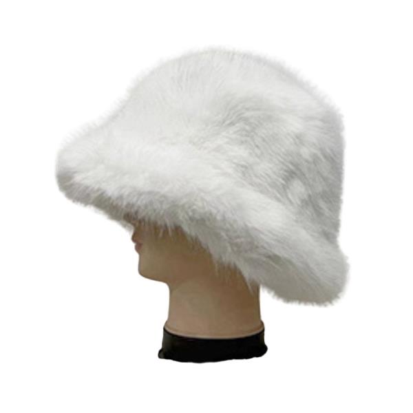 FAUX FUR BUCKET HAT