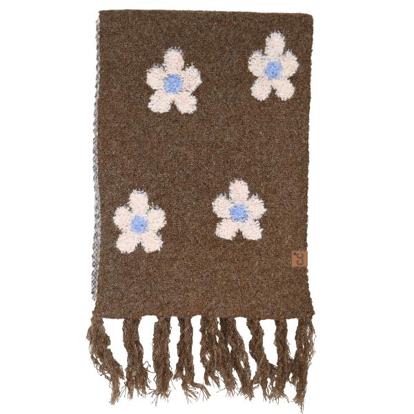 CC DAISY PATTERN SCARF
