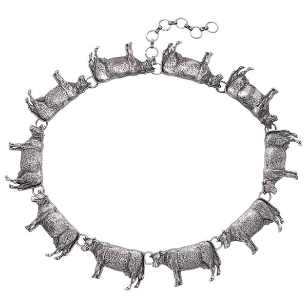 METAL COW BELT - SM SIZE