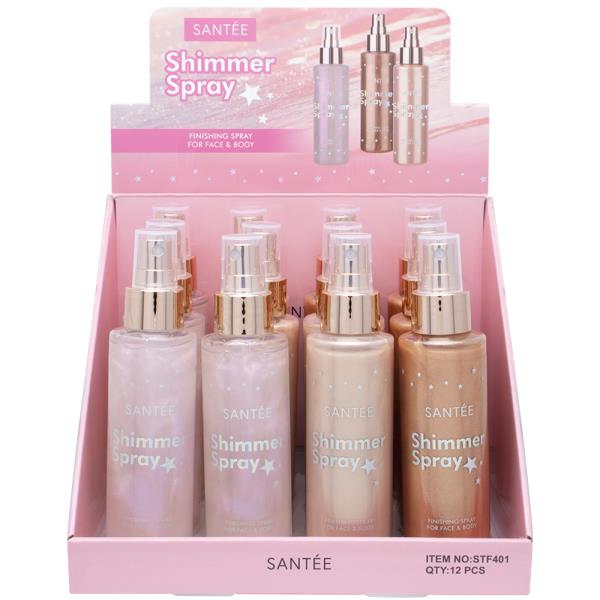 SANTEE SHIMMER FINISHING SPRAY (12 UNITS)
