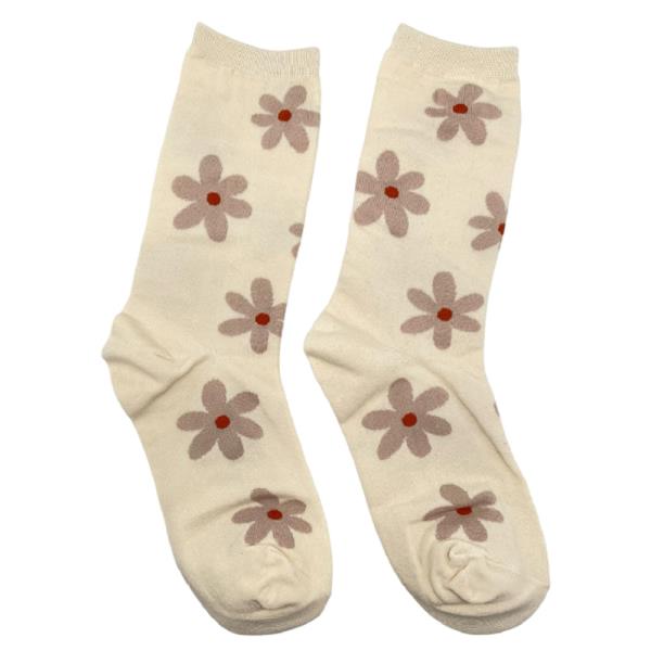 DAISY FLOWER CREW SOCKS