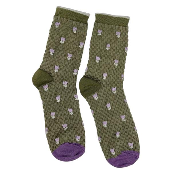 FLOWER CREW SOCKS