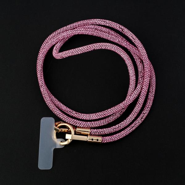 CRYSTAL ROPE LANYARD