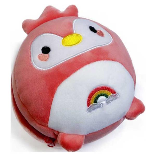 PENGUIN PLUSH 2-IN-1 TRAVEL PILLOW WITH SLEEP MASK