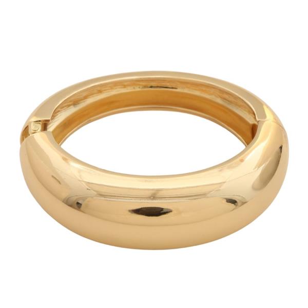METAL BANGLE HINGED BRACELET