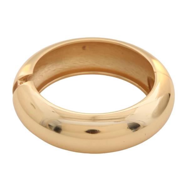METAL BANGLE HINGED BRACELET