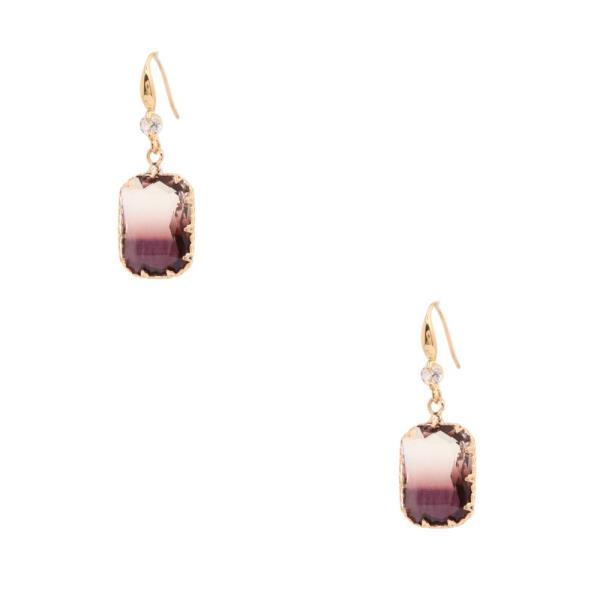 OMBRE CRYSTAL DANGLE EARRING