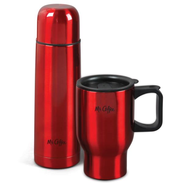 JAVELIN 2 PC 15.5 OZ THERMAL & 13.5 OZ TRAVEL MUG GIFT SET