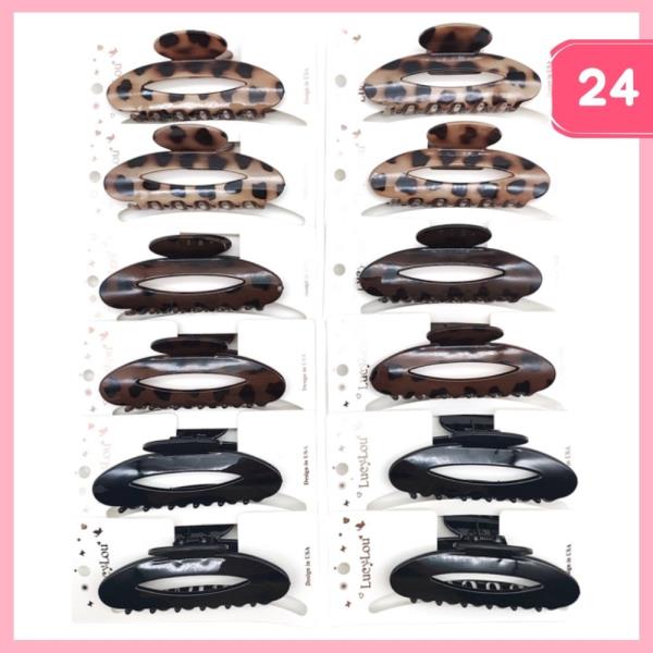 HAIR CLAW CLIP (24 UNITS)