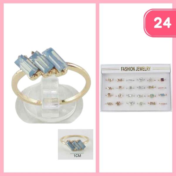 ASSORTED RING SET (24 UNITS)