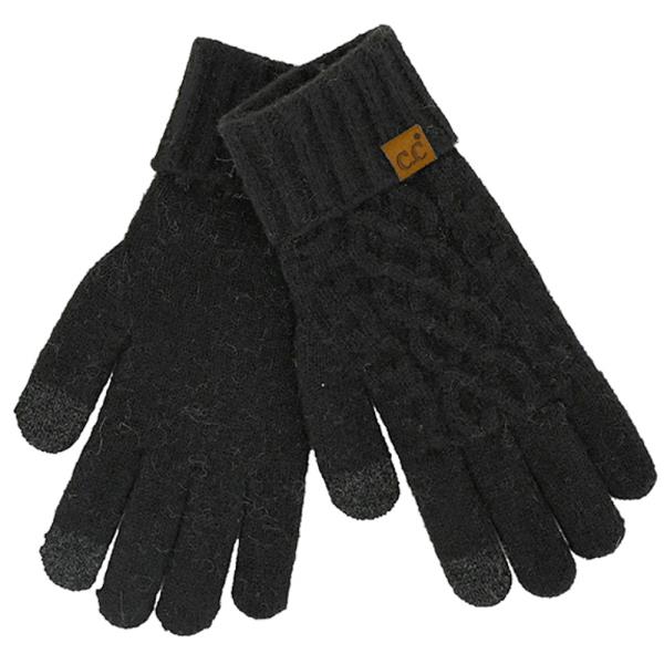 CC CABLE KNIT GLOVE
