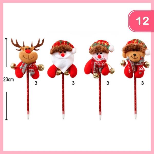 CUTE CHRISTMAS PENS (12 UNITS)