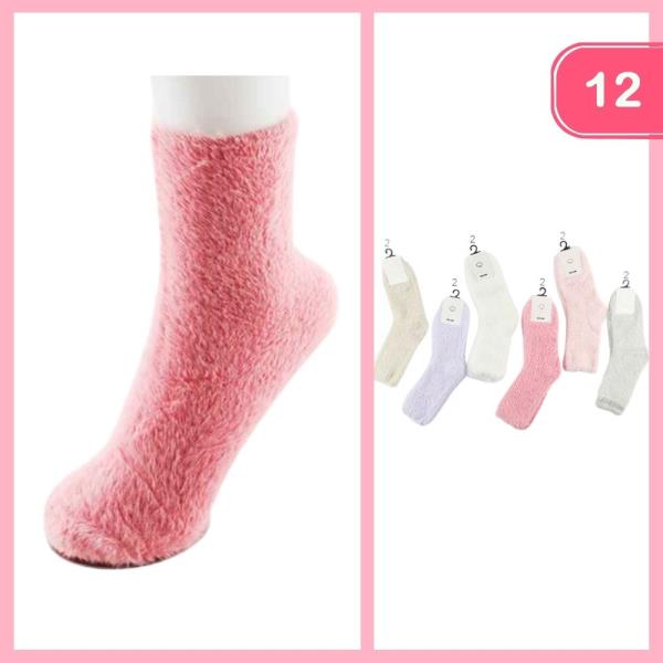 WARM FUSSY SOCKS (12 UNITS)