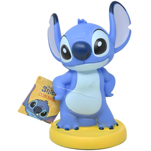 STITCH MOLDED COIN BANK