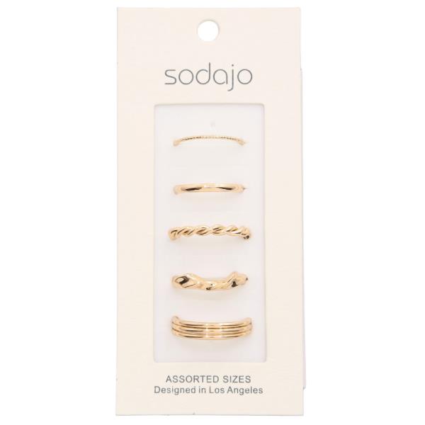 SODAJO METAL RING SET