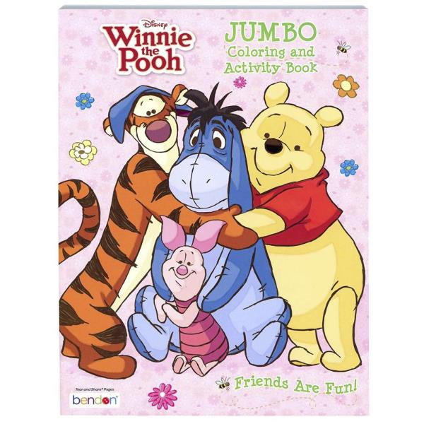 WINNIE THE POOH 80PG COLORING BOOK