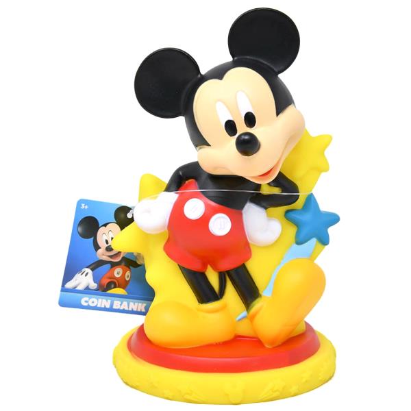 MICKEY MOLDED COIN BANK