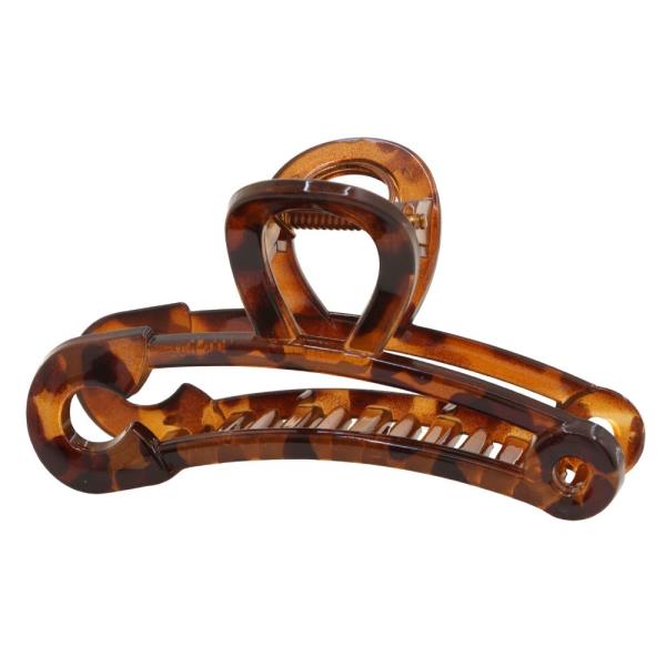 TORTIOUS PATTERN CLAW HAIR CLIP