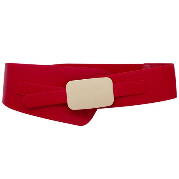 SMOOTH METAL SQUARE WAIST BELT