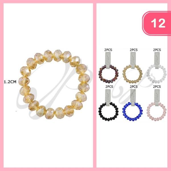BEADED STRETCHABLE BRACELET (12 UNITS)
